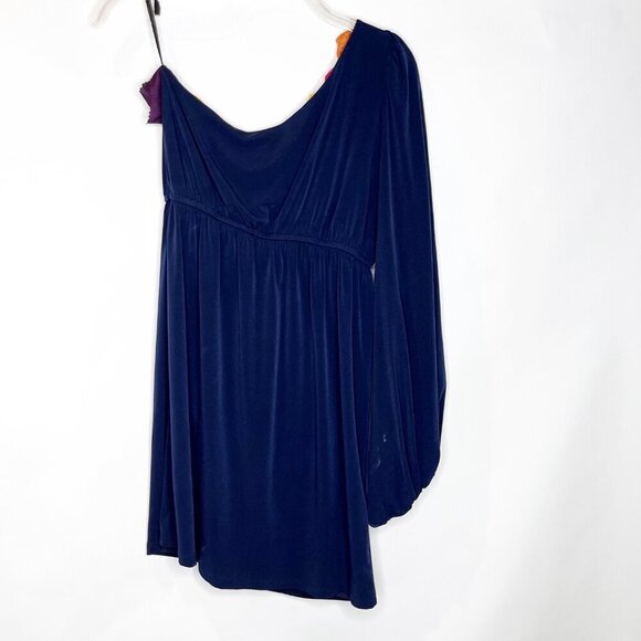 Judith March | One Shoulder Black floral dress - Picture 3 of 4